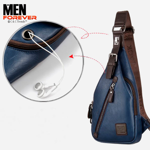 Theft proof Rotatable Button Men Shoulder Bags 5a