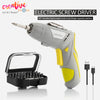 USB Charging Multi-position Cordless Electric Screwdriver 10