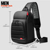 USB Multi Layer Waterproof Chest Bag 9a