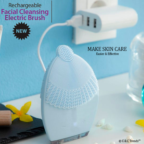 USB Skin-friendly Silicone Facial Cleanser 7