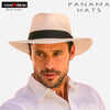 UV Protection Natural Panama Straw Hat 15