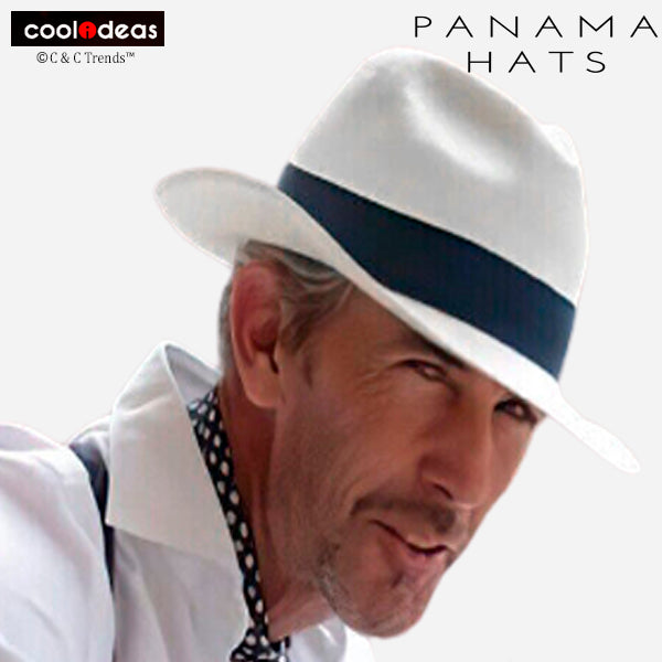 UV Protection Natural Panama Straw Hat 16