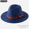 UV Protection Natural Panama Straw Hat 1