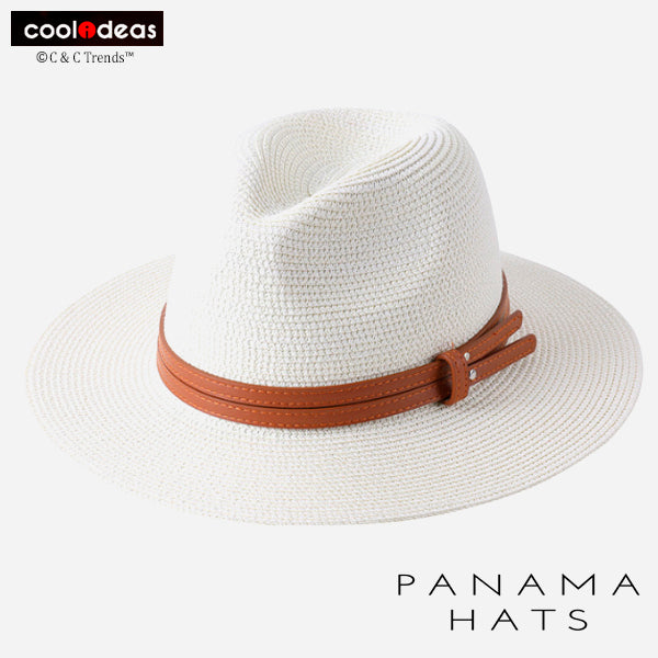UV Protection Natural Panama Straw Hat 3