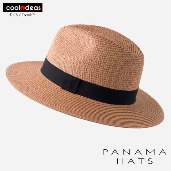 UV Protection Natural Panama Straw Hat 8