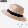 UV Protection Natural Panama Straw Hat 9
