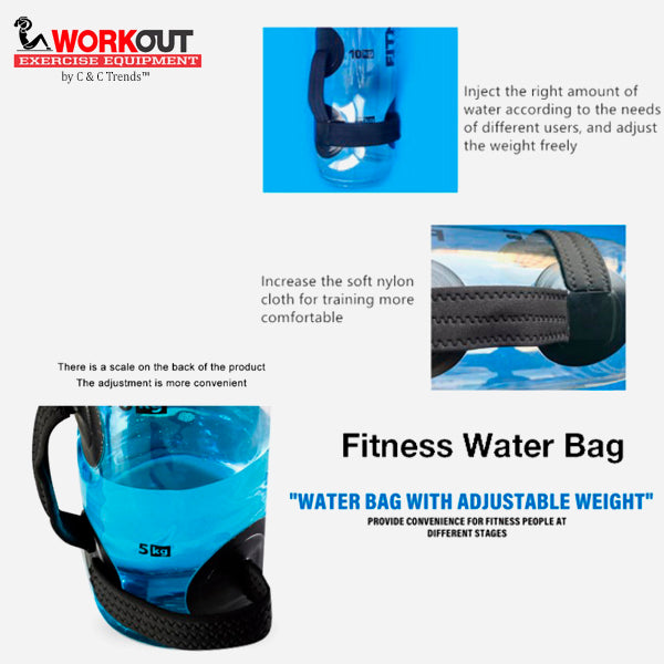 Weight Lifting Workout Water Bag 13