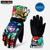 Winter Sports Urban Graffiti Warmer Gloves 1a