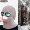 Winter protection Beanie and Mask with Glasses 4a