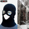 Winter protection Beanie and Mask with Glasses 5a