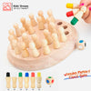 Wooden Memory Didactic Chess Game 2a