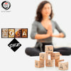 Wooden Yoga Poses Dice Game 1