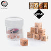 Wooden Yoga Poses Dice Game 2