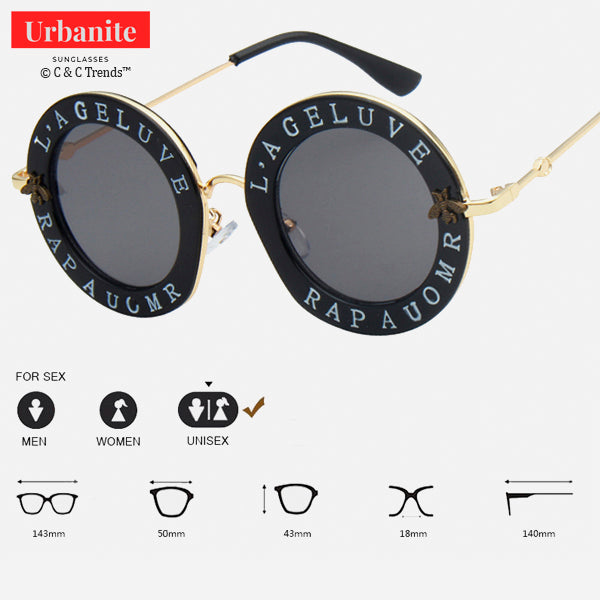 Amour Round Vintage Sunglasses 8a