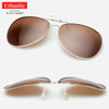 Aviator Polarized Clip On Sunglasses + Night Vision (2 x 1) 15a
