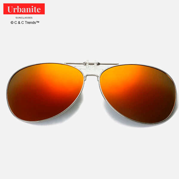 Aviator Polarized Clip On Sunglasses + Night Vision (2 x 1) 17a