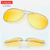 Aviator Polarized Clip On Sunglasses + Night Vision (2 x 1) 19a