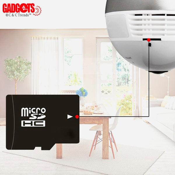 Wireless Panoramic IP 3D VR Security Mini Cam 7a