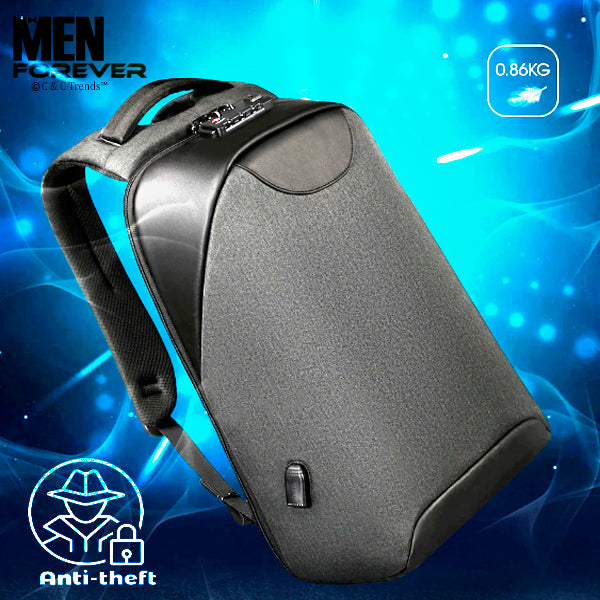 City Anti theft USB Charging Backpack 35