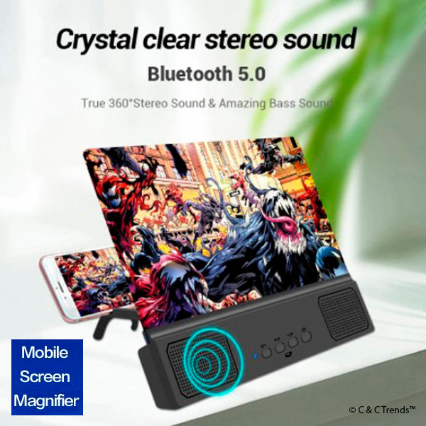 Stereoscopic Smartphone Amplifier Desktop 29a
