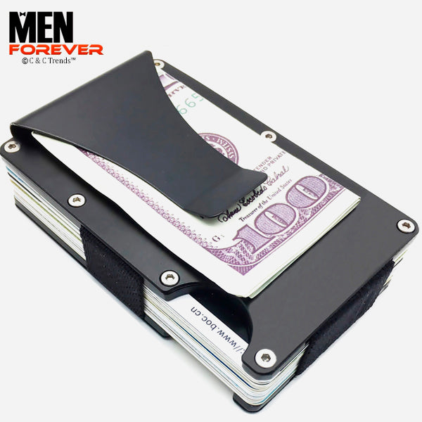 Thin Anti-theft Metal Wallet 7b